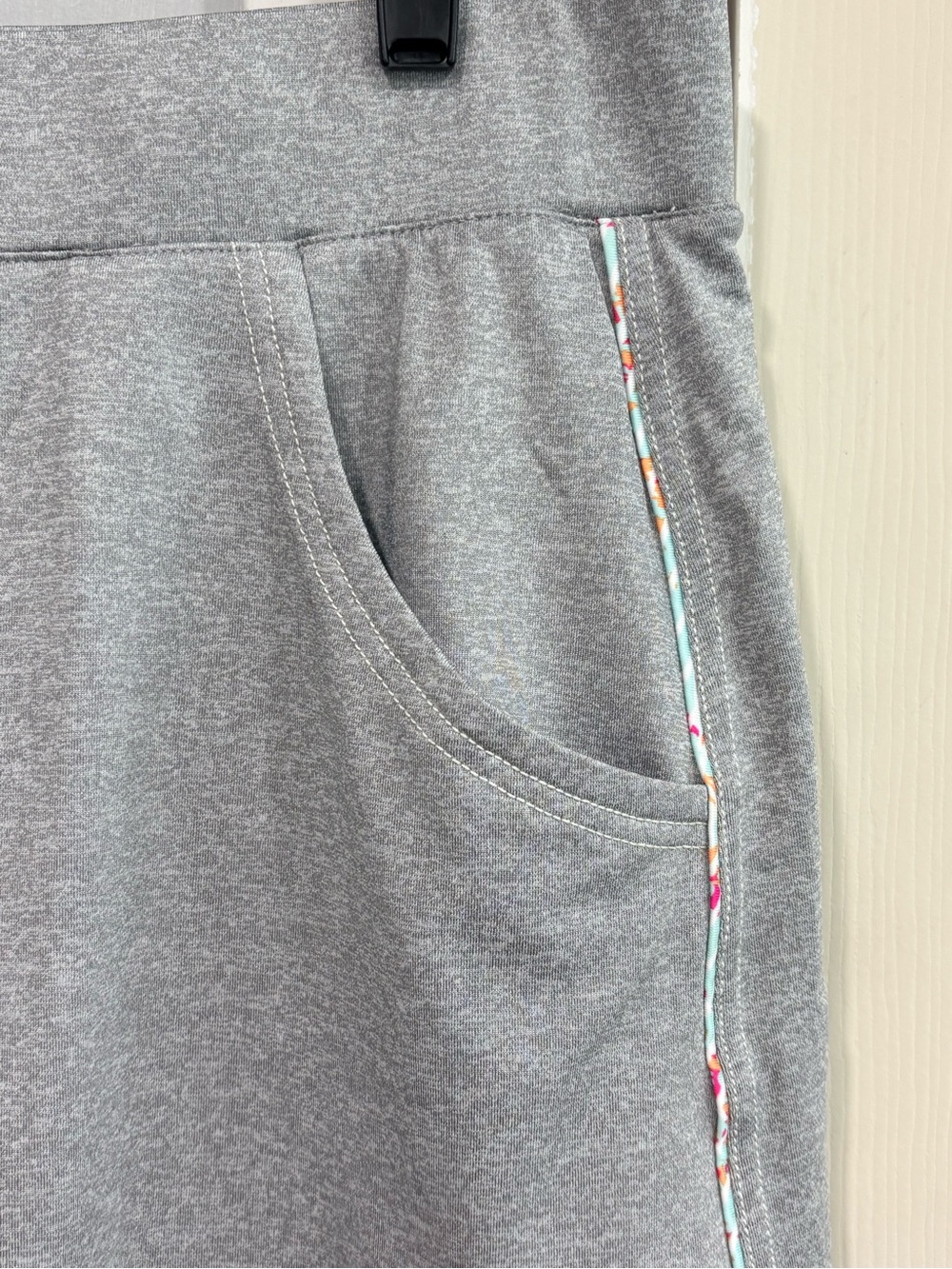 Pebble Beach Women’s L Gray Golf Skort Dry-Luxe Performance Stretch Pockets - Picture 4 of 10